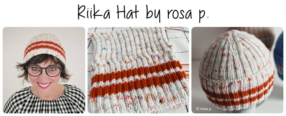 Riika Hat Hatset Sockset mit handgefärbter Wolle von Wollträume